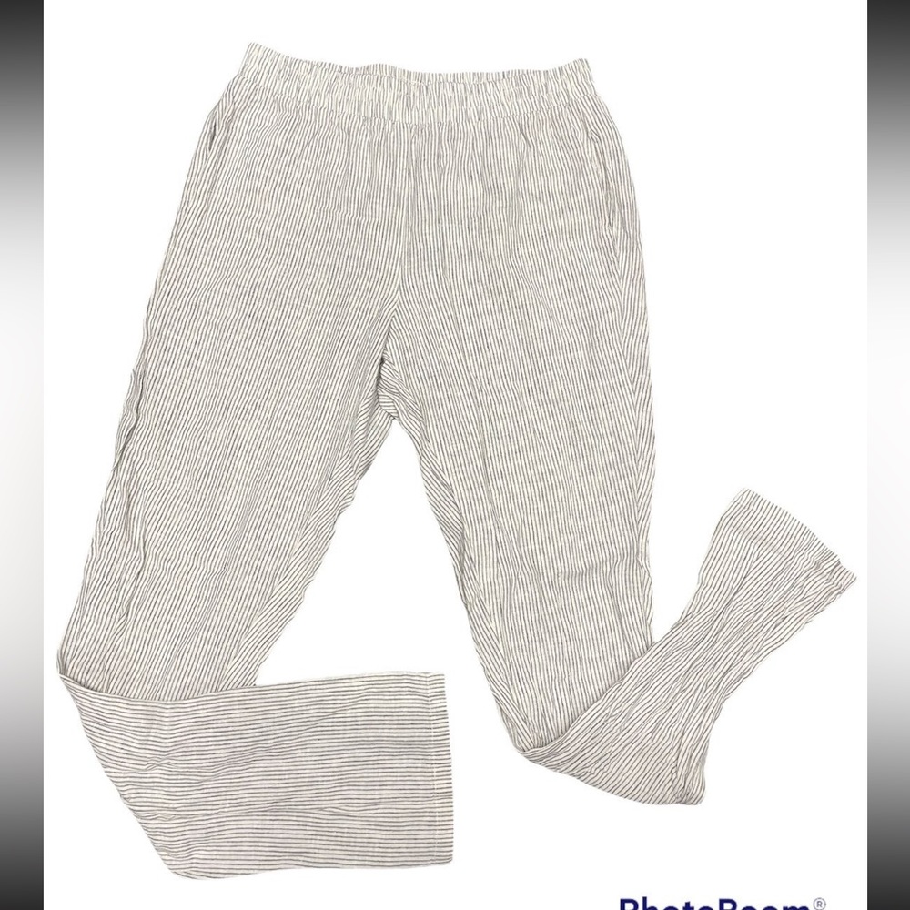 Bcbgeneration linen striped pants